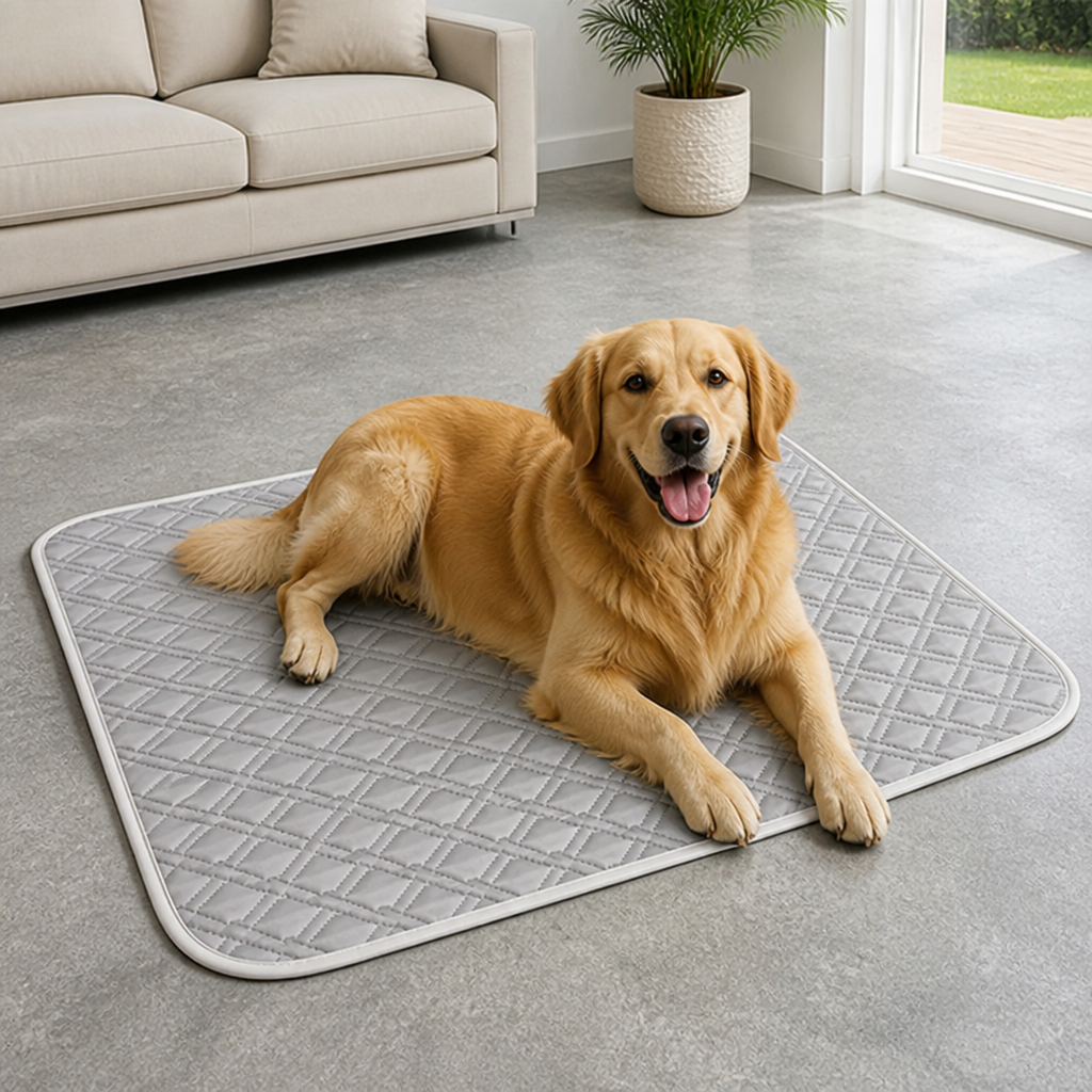 Ortekor Bite & Scratch-Resistant Super-Soft Cooling Pet Mat (Indoor/Outdoor)