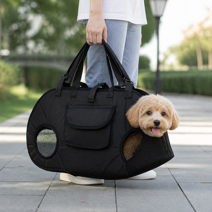Ortekor Breathable Mesh & Dual-Carry Dog Carrier (Wipe-Clean)