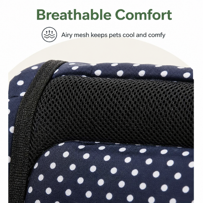 Ortekor Breathable Mesh & Insulated Pet Carrier (Foldable)