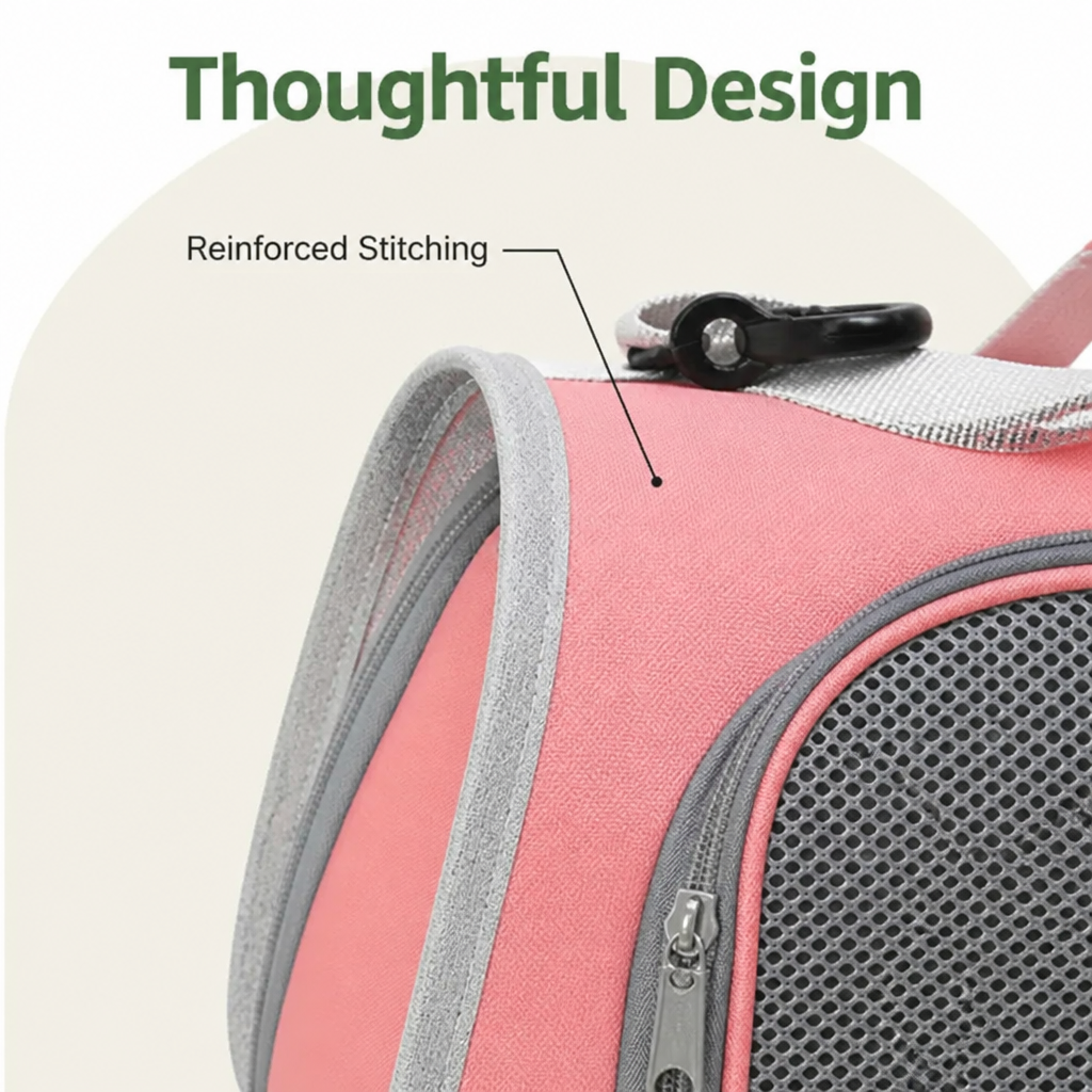 Ortekor Breathable Mesh & Lightweight Pet Carrier