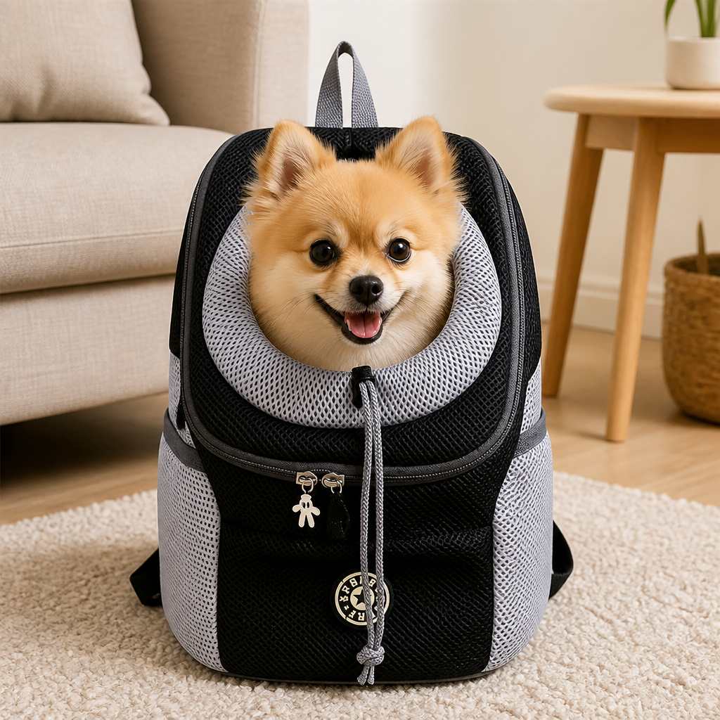 Ortekor Breathable Mesh & Reflective Backpack Carrier (Removable Pad)