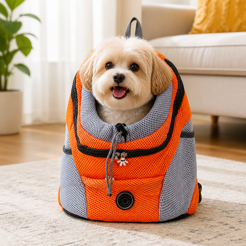 Ortekor Breathable Mesh & Reflective Backpack Carrier (Removable Pad)
