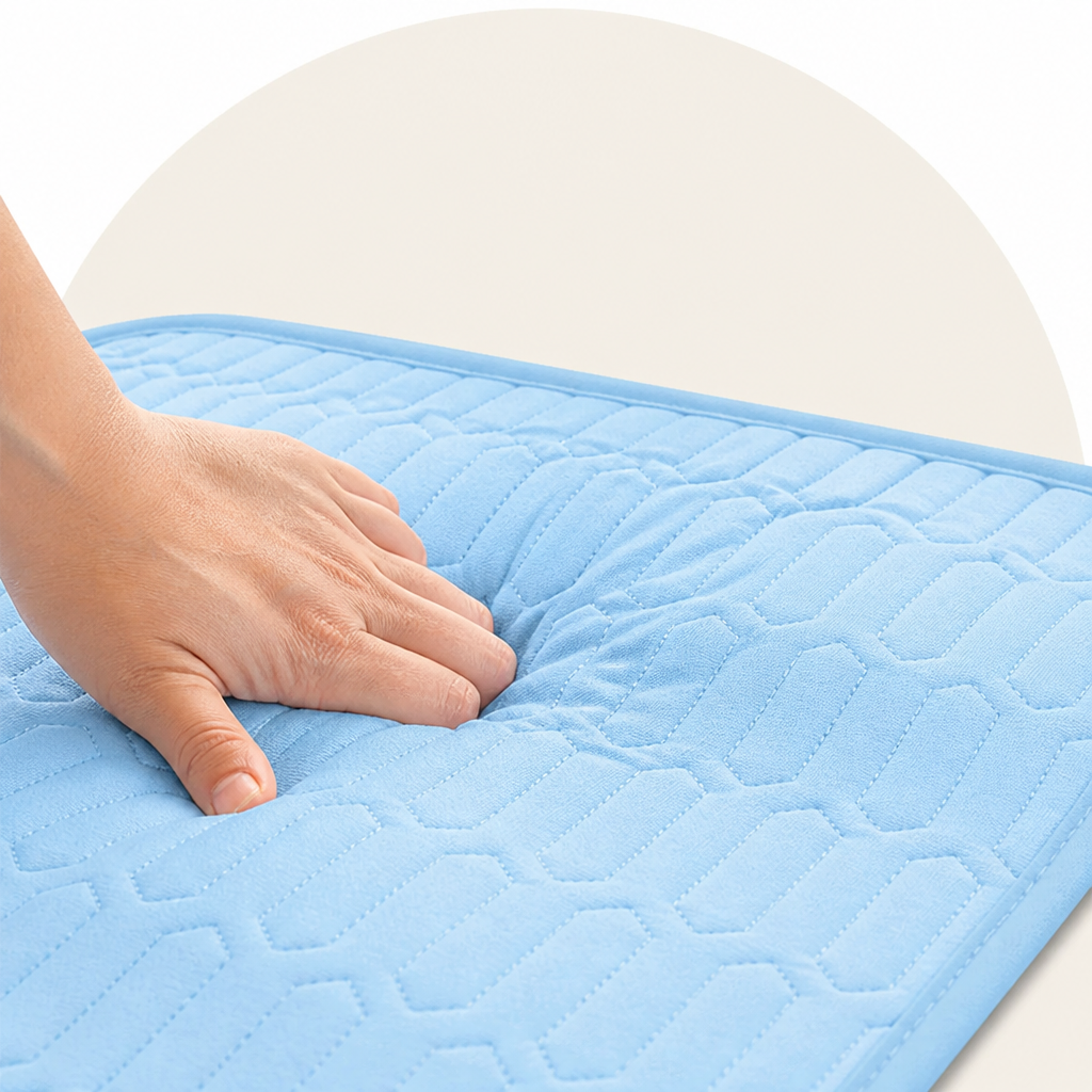 Ortekor Chemical-Free Breathable & Sweat-Absorbent Cooling Mat (Hand-Washable)