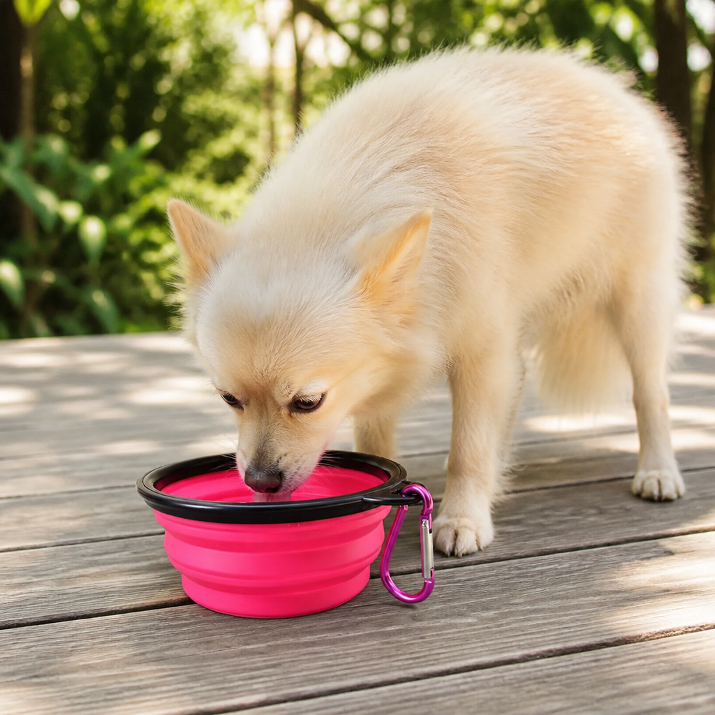 Ortekor Collapsible Food-Grade Silicone Travel Bowl
