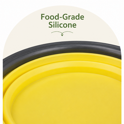 Ortekor Collapsible Food-Grade Silicone Travel Bowl