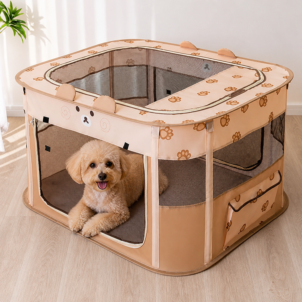 Ortekor Collapsible & Space-Saving Steel-Wire Pet House
