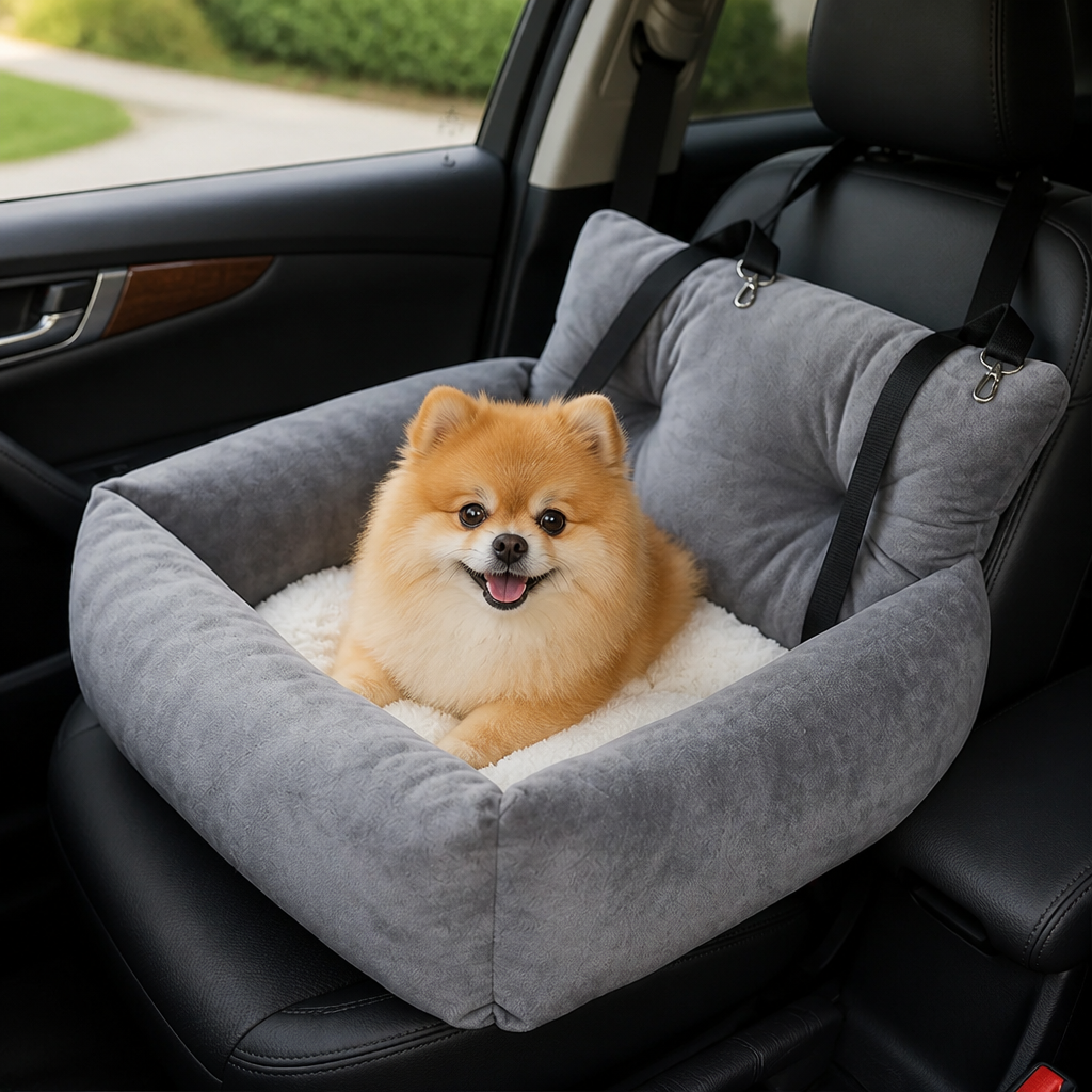 Ortekor Cushioned Plush Washable Car Seat Cover (Foldable Hammock)