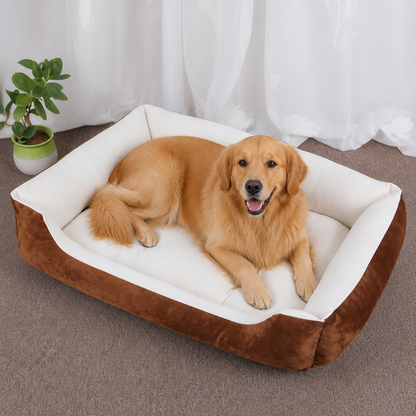 Ortekor Deep Plush & Calming Dog Bed