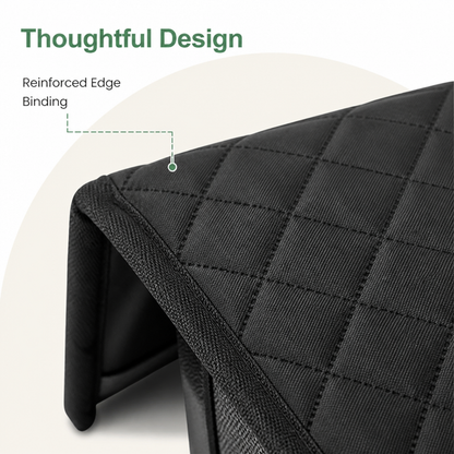 Ortekor Detachable Hard-Bottom & Waterproof Back Seat Extender