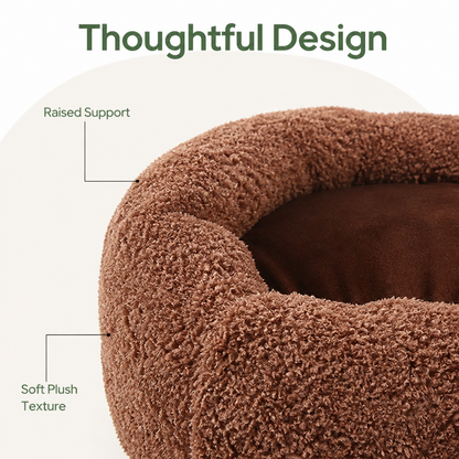 Ortekor Donut Plush & Washable Dog Sofa Bed
