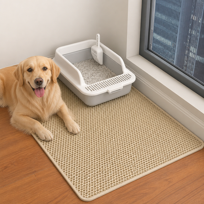 Ortekor Double-Layer Sand Trap & Non-Slip Litter Mat