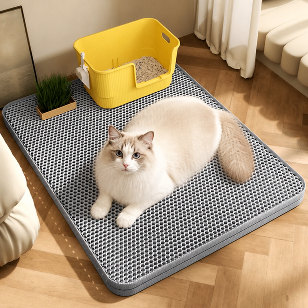 Ortekor Double-Layer Waterproof & Non-Slip Litter Mat