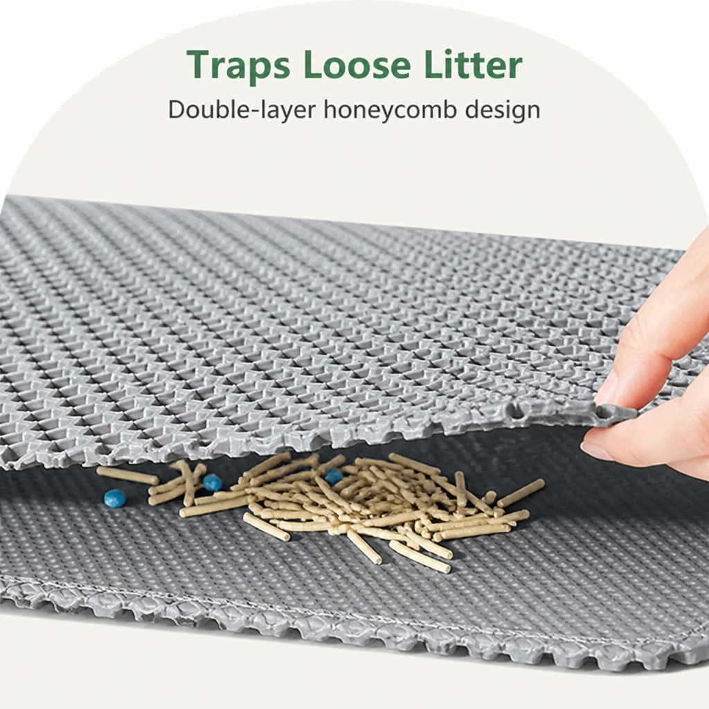 Ortekor Double-Layer Waterproof & Non-Slip Litter Mat
