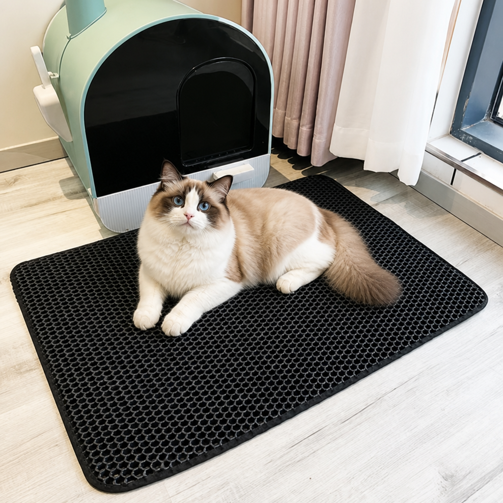 Ortekor Double-Layer Waterproof & Non-Slip Litter Mat