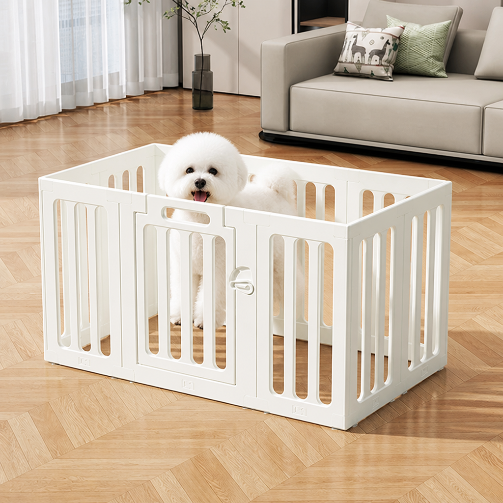 Ortekor Double Suction & Buckle Washable Pet Playpen (60cm Height)