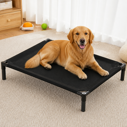 Ortekor Durable Outdoor Foldable Mesh Dog Bed (Washable)