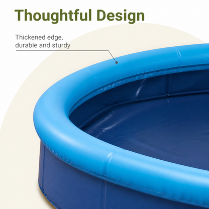 Ortekor Durable PVC & Easy-Clean Pet Pool