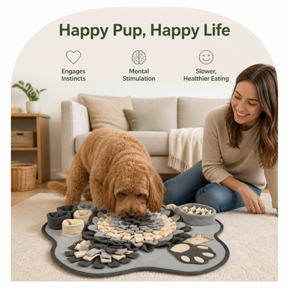 Ortekor Durable Polyester Slow-Feeder Snuffle Mat