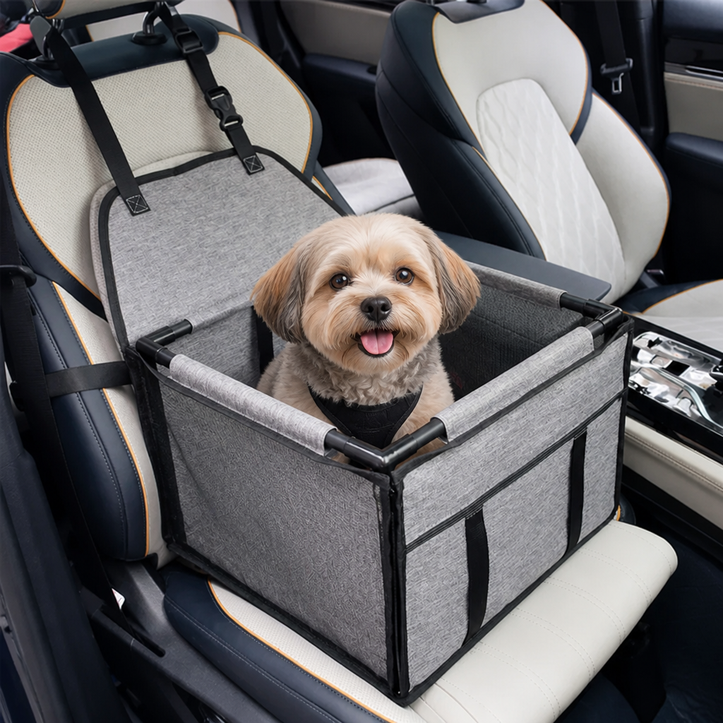 Funda de asiento de coche para perros Ortekor, duradera e impermeable, de Oxford 900D (perros pequeños/medianos)