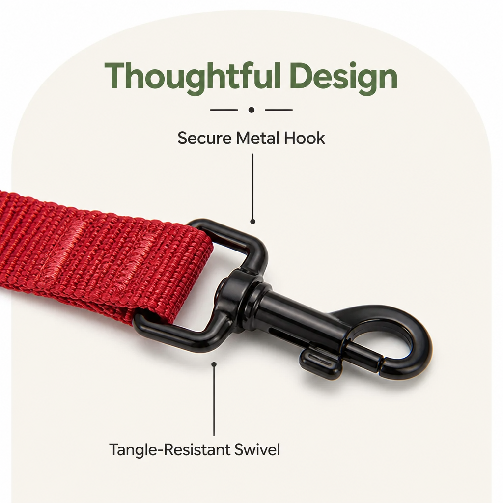 Ortekor Elastic Shock-Absorbing Nylon Leash Buffer