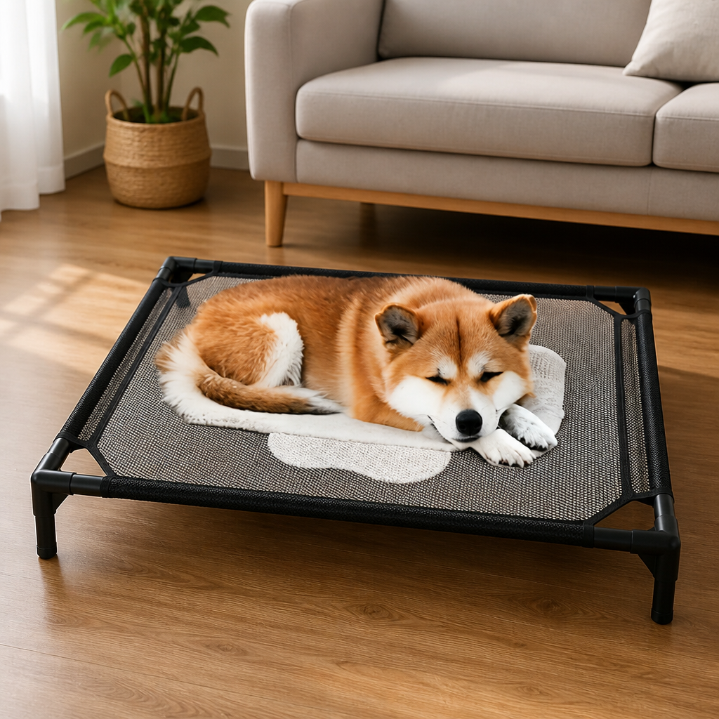 Ortekor Elevated Cooling Mesh Dog Bed