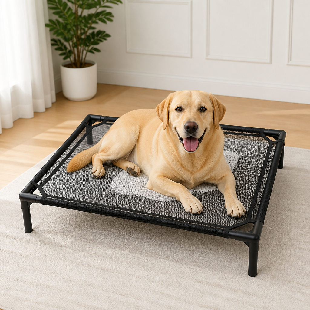 Ortekor Elevated Cooling Mesh Dog Bed