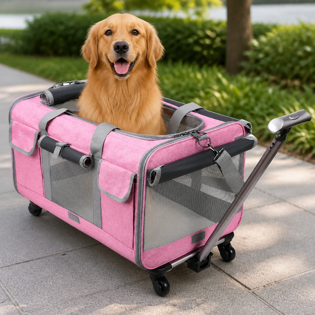 Ortekor Extra Large Detachable & Foldable Travel Carrier