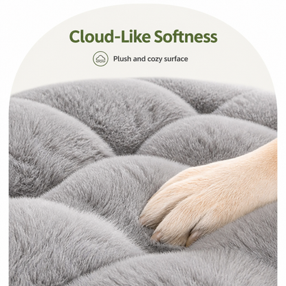 Ortekor Extra-Large Thickened Plush Dog Bed (Removable Washable Cover)