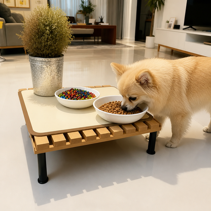 Ortekor Fixed-Height Ergonomic Plastic Feeding Stand
