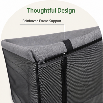 Ortekor Foldable Breathable Mesh Car Booster Seat