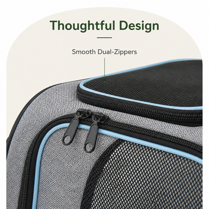 Ortekor Foldable & Breathable Mesh Pet Carrier