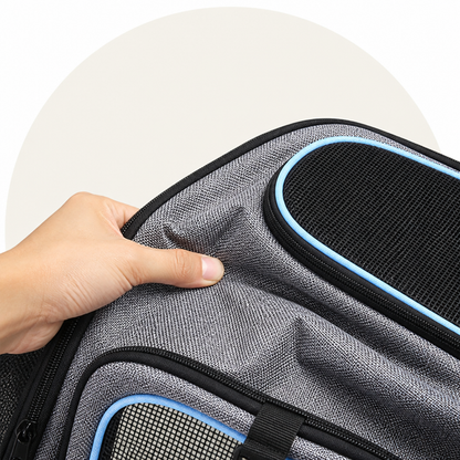 Ortekor Foldable & Breathable Mesh Pet Carrier