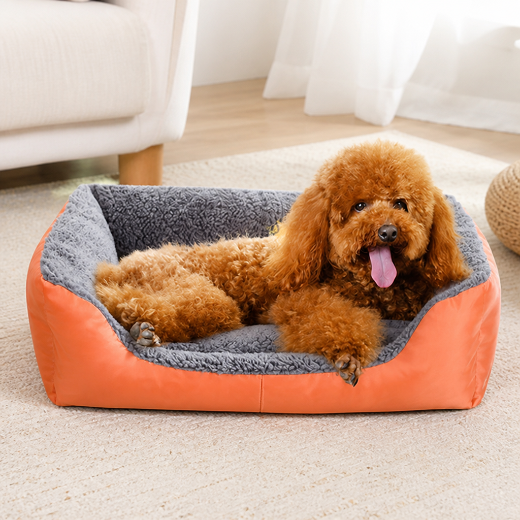 Ortekor Handmade Donut Plush Bolster Bed (Multiple Sizes)