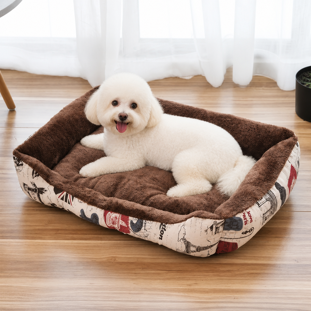 Ortekor Handmade Donut Plush Bolster Bed (Multiple Sizes)
