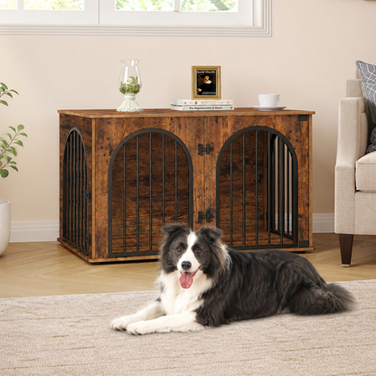 Ortekor Heavy-Duty Anti-Escape Dog Crate
