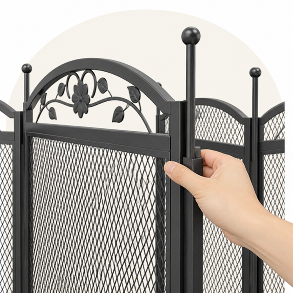 Ortekor Heavy-Duty Metal Foldable Dog Playpen (With Waterproof Pad)