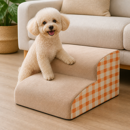 Ortekor High-Density Foam & Non-Slip Dog Stairs (2-3 Steps)