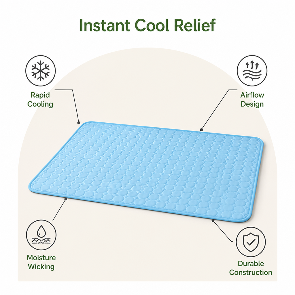 Ortekor Ice-Cool Contact-Activated Pet Mat