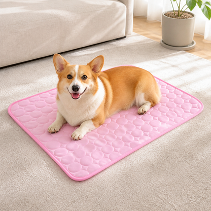 Ortekor Ice Silk & Non-Slip Pet Mat (Machine Washable)