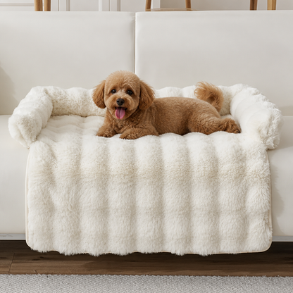 Ortekor Imitation Rabbit Fur & Anti-Slip Dog Bed