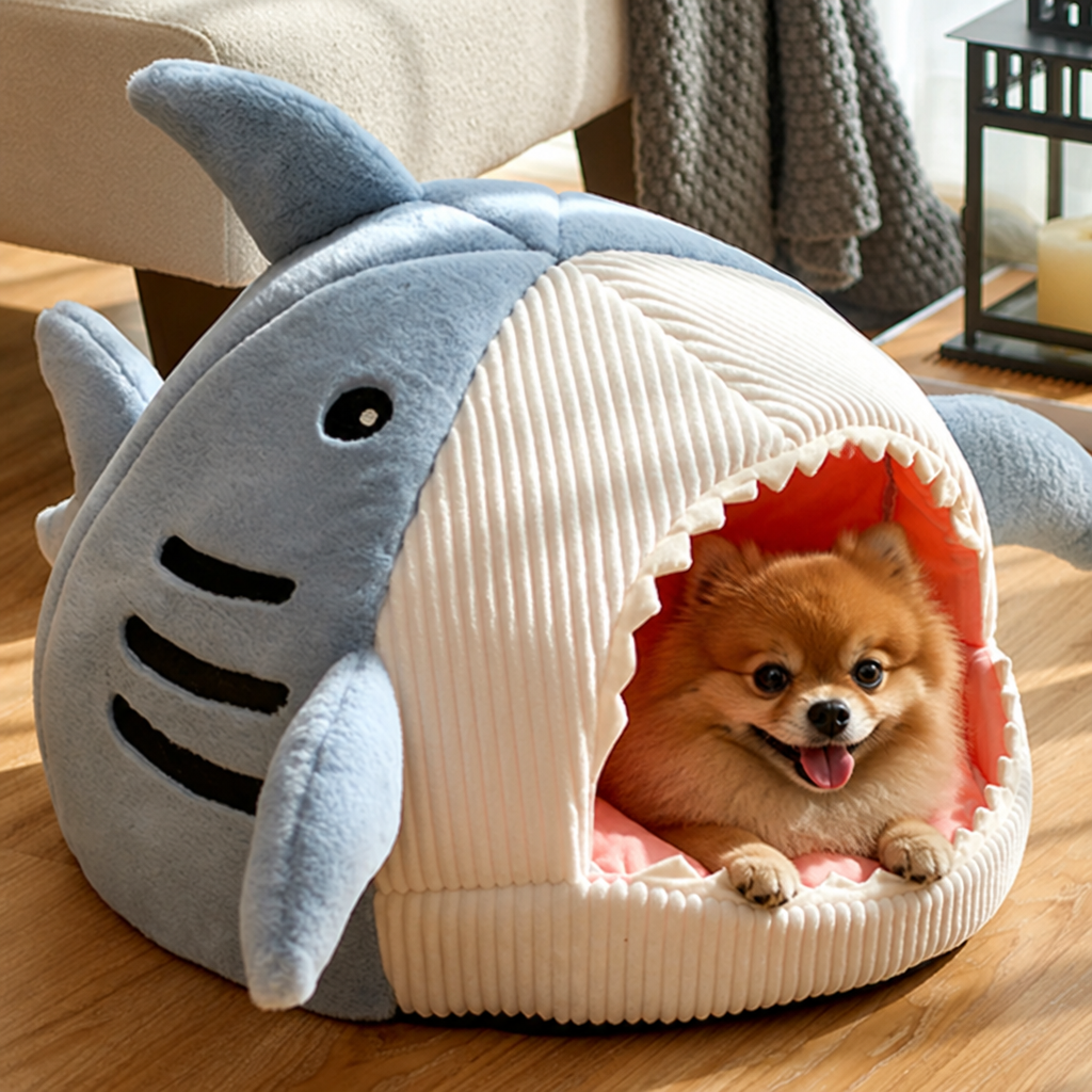 Ortekor Insulated Enclosed Plush Cat Bed
