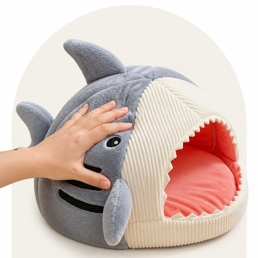 Ortekor Insulated Enclosed Plush Cat Bed