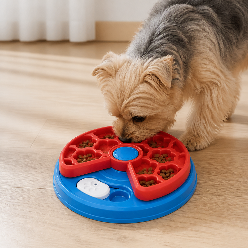 Ortekor Interactive Multi-Layer & Non-Slip Slow Feeder Bowl