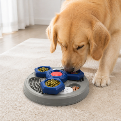 Ortekor Interactive Multi-Layer & Non-Slip Slow Feeder Bowl