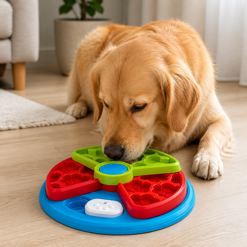 Ortekor Interactive Multi-Layer & Non-Slip Slow Feeder Bowl