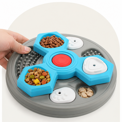Ortekor Interactive Multi-Layer & Non-Slip Slow Feeder Bowl
