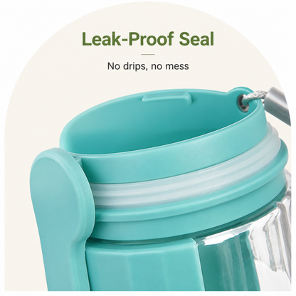 Ortekor Leak-Proof & Foldable Pet Water Bottle (18.6 fl oz)