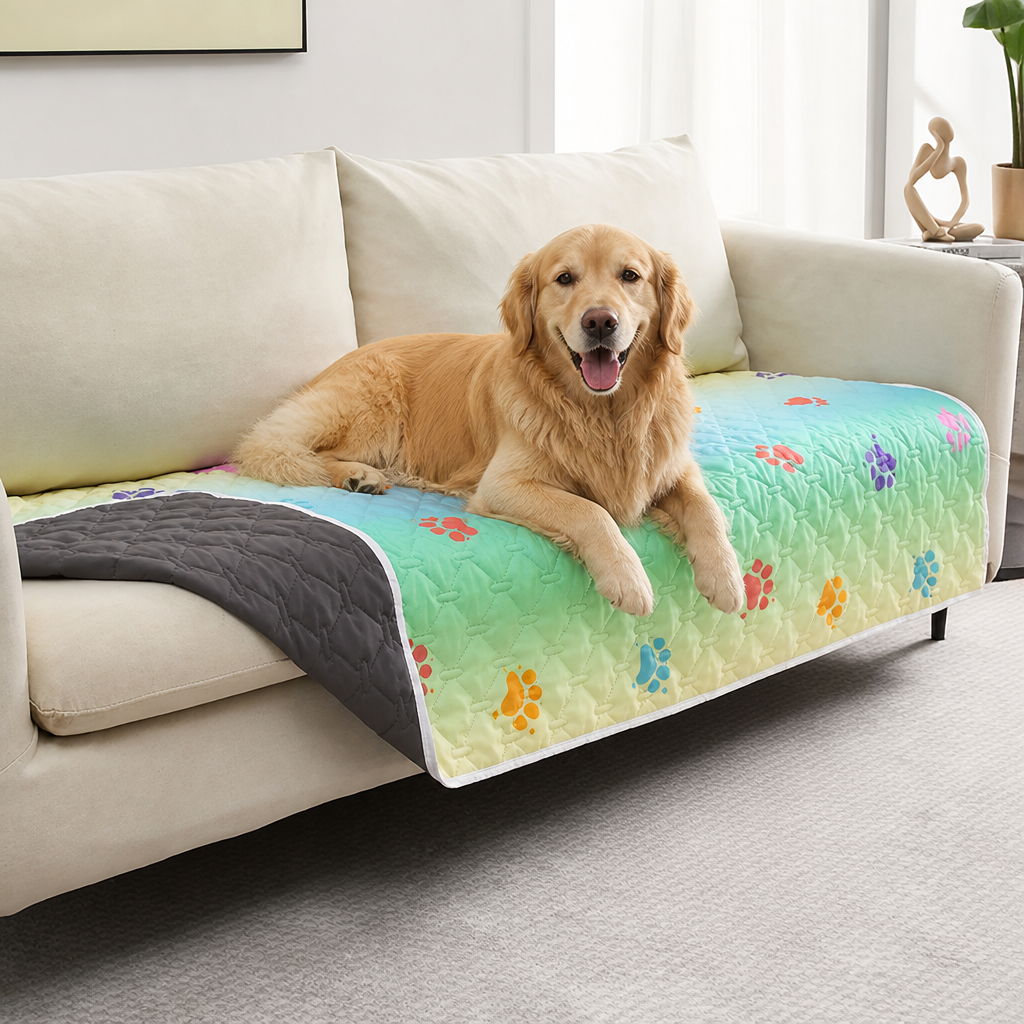 Ortekor Leakproof Reversible Washable Dog Bed Cover