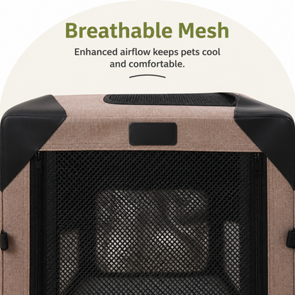 Ortekor Lightweight Foldable Breathable Dog Crate