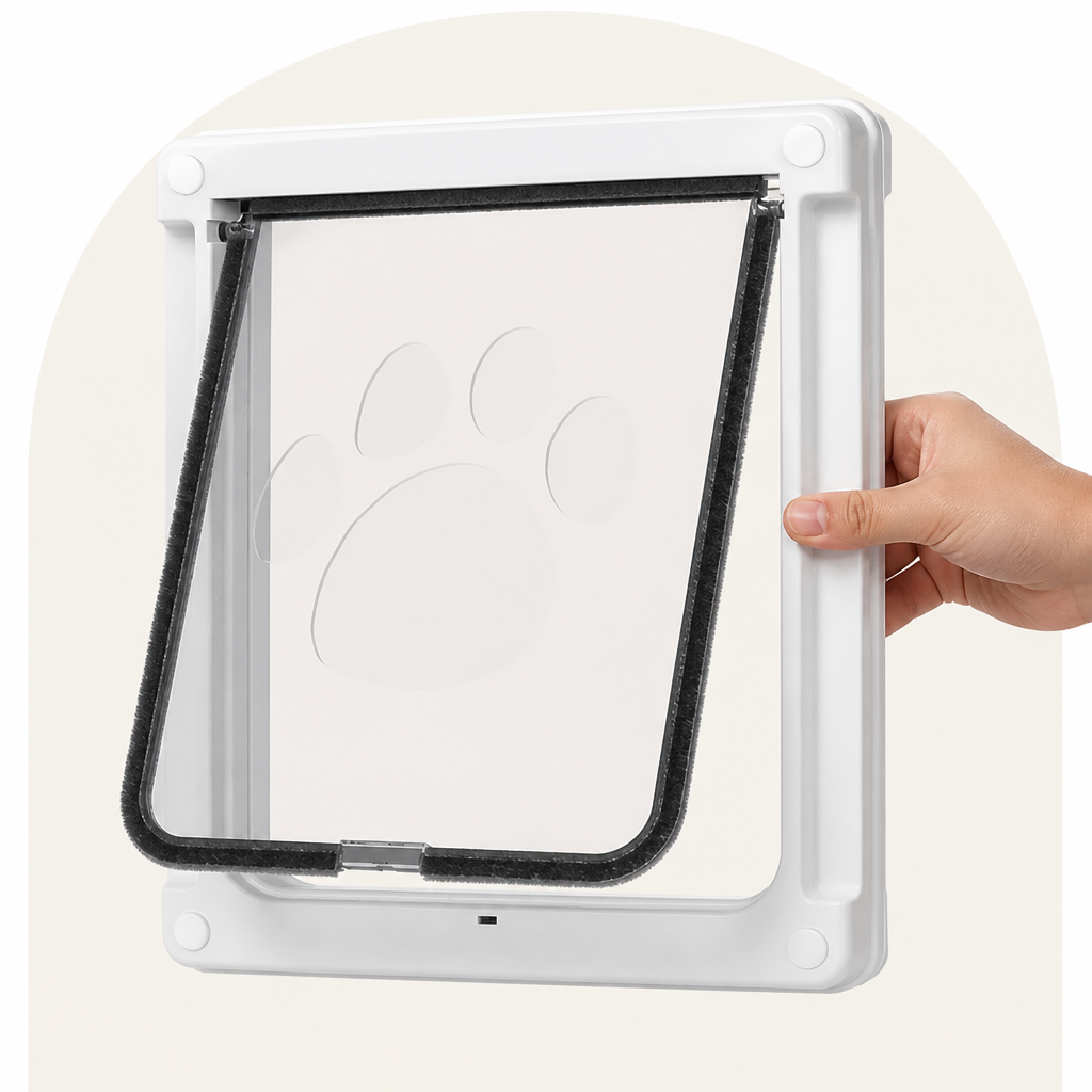 Ortekor Lockable & Insulated Dog Door (Easy Install)